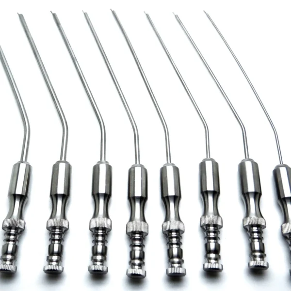 Frazier Suction Tubes 5,6,7,8,9,10,11,12 Surgical Diagnostic Instrument Set of 8