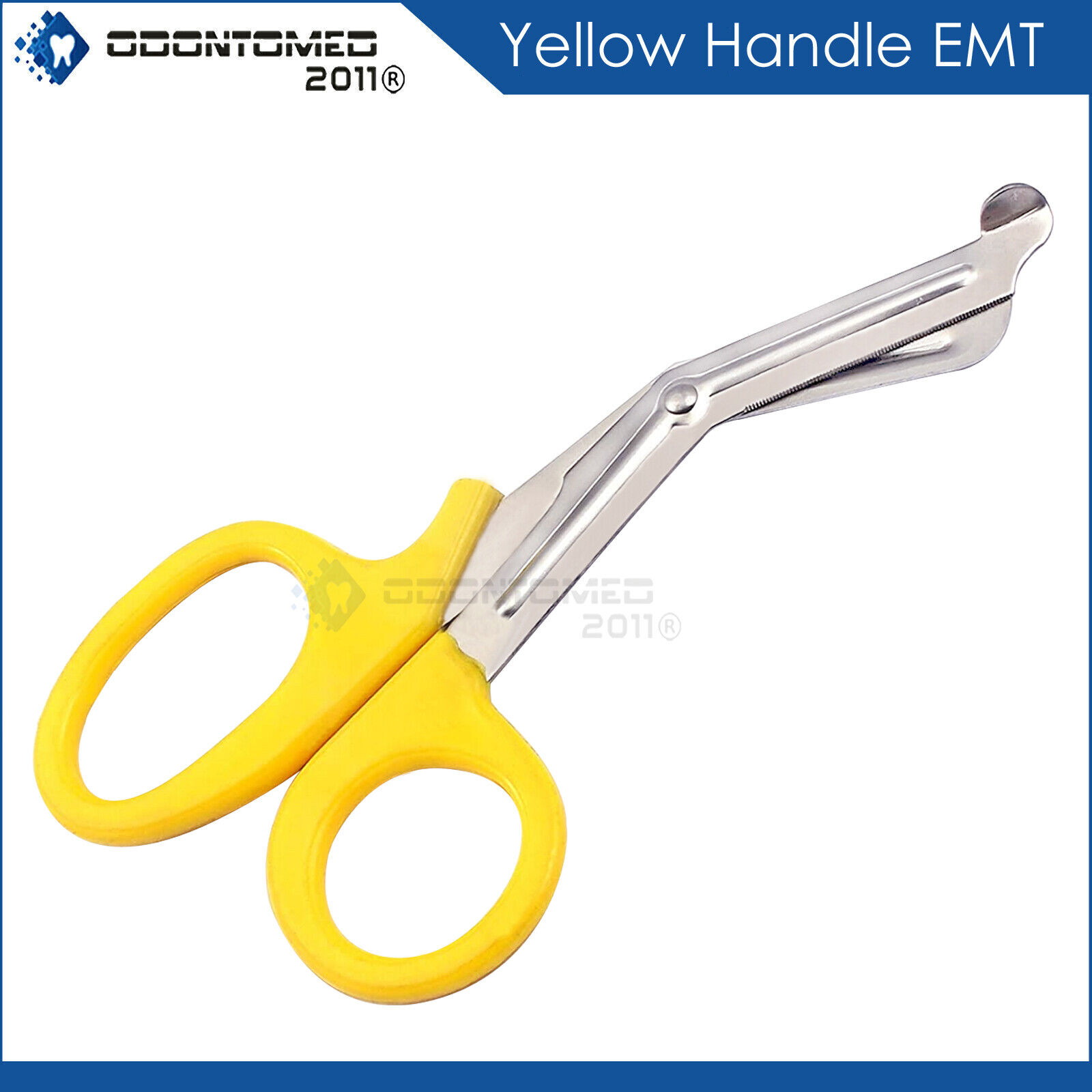 1-Yellow-EMT-Utility-Paramedic-Bandage-Shears-Scissors-Ems-55-Medical-120974003800