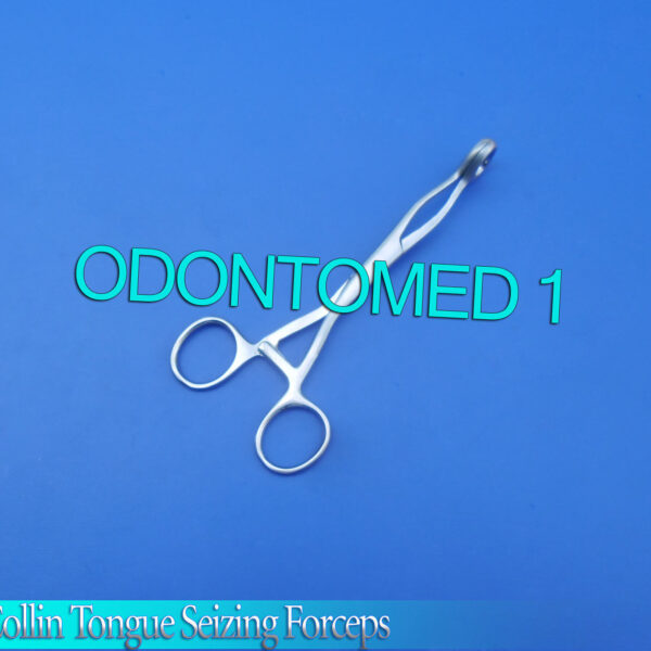 10 Pcs Surgical Collins Tongue Seizing Forceps 6.5" Jaws Wide 20mm Tools