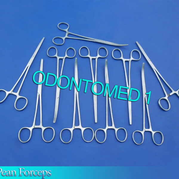 10 Rochester Pean Hemostat Forceps 5.5" Straight+Curved Surgical Instruments