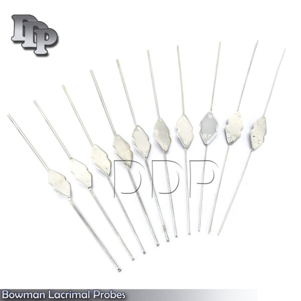 10 pc-Bowman Lacrimal Probes 5'' Surgical, ENT Instruments