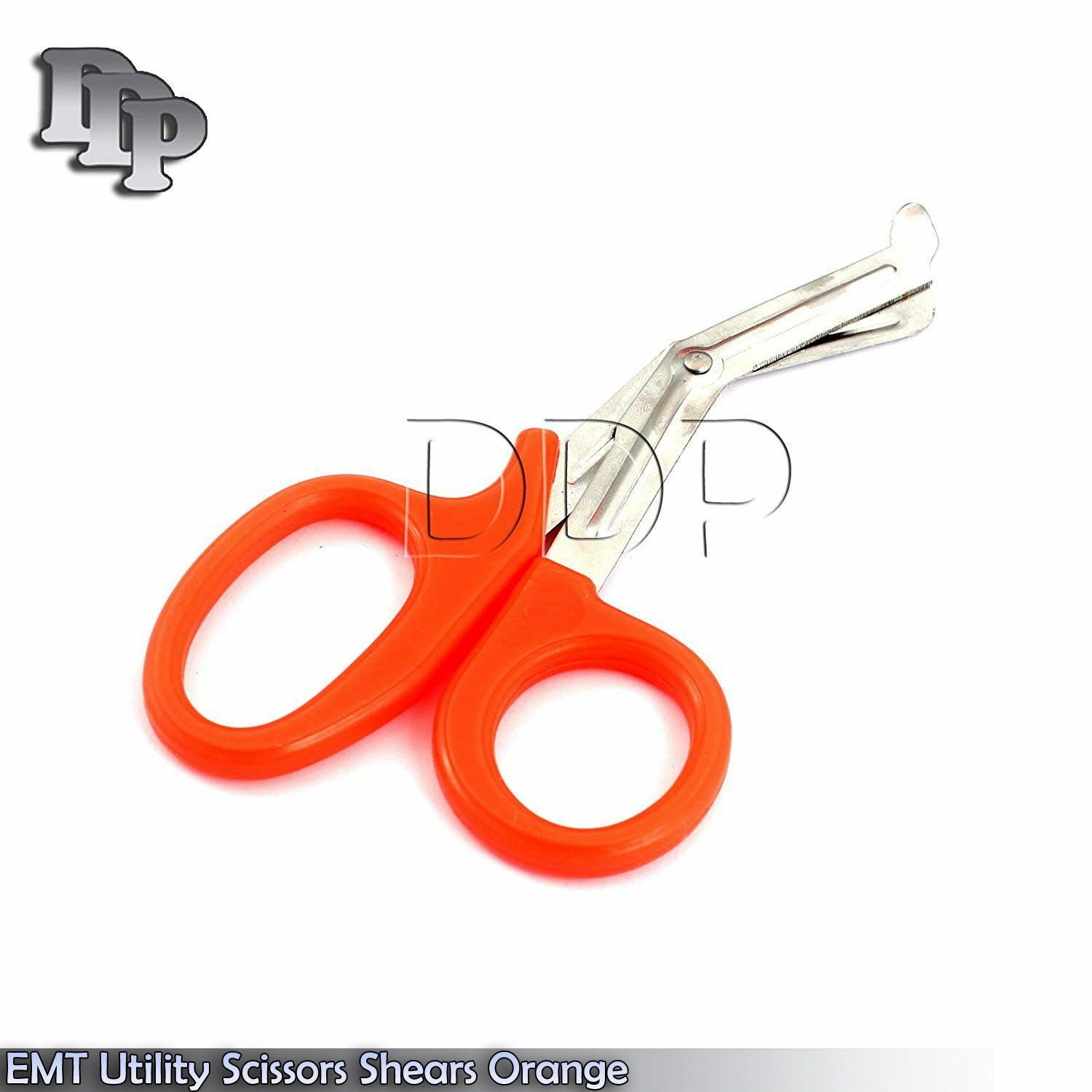 100-Paramedic-Utility-Bandage-Shear-Scissor-55-Orange-Handle-121236983120