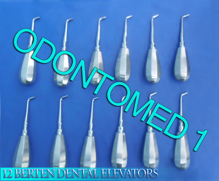 12-BERTEN-DENTAL-ELEVATORS-Dental-Surgical-Instruments-125578173400