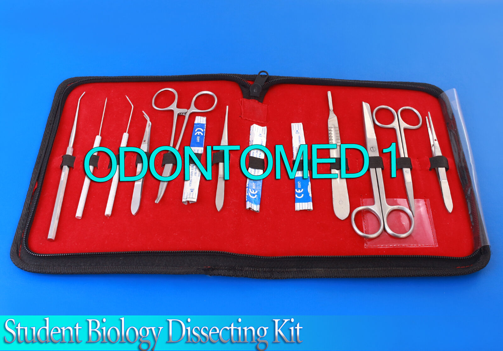 15-Pcs-Student-Biology-Dissection-Dissecting-Kit-W-Sterile-Blade-24-Ds-1255-125578178090