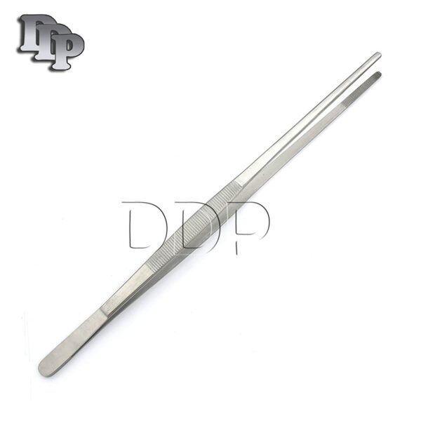 2 Huge Tweezers Thumb Dressing Forceps 12" Veterinary Surgical Instruments