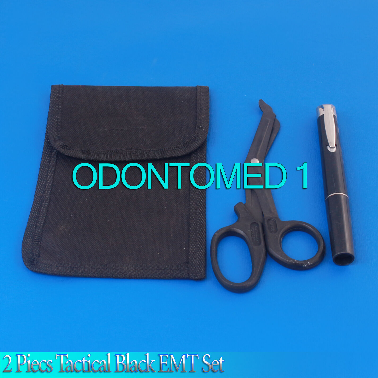 2-Piece-TACTICAL-BLACK-EMT-Set-Paramedic-Nursing-EMS-Rescue-131620081910