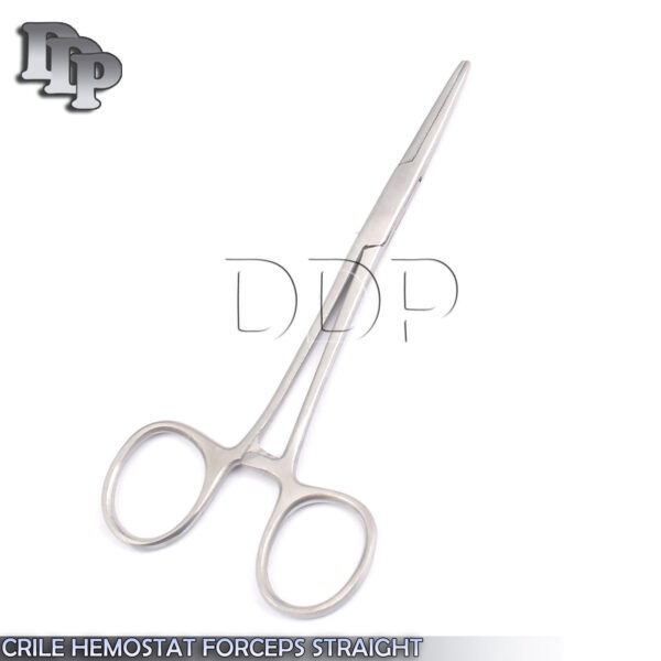 2 Pieces of Rankin Crile Hemostat Locking Forceps 6'' Straight Tip
