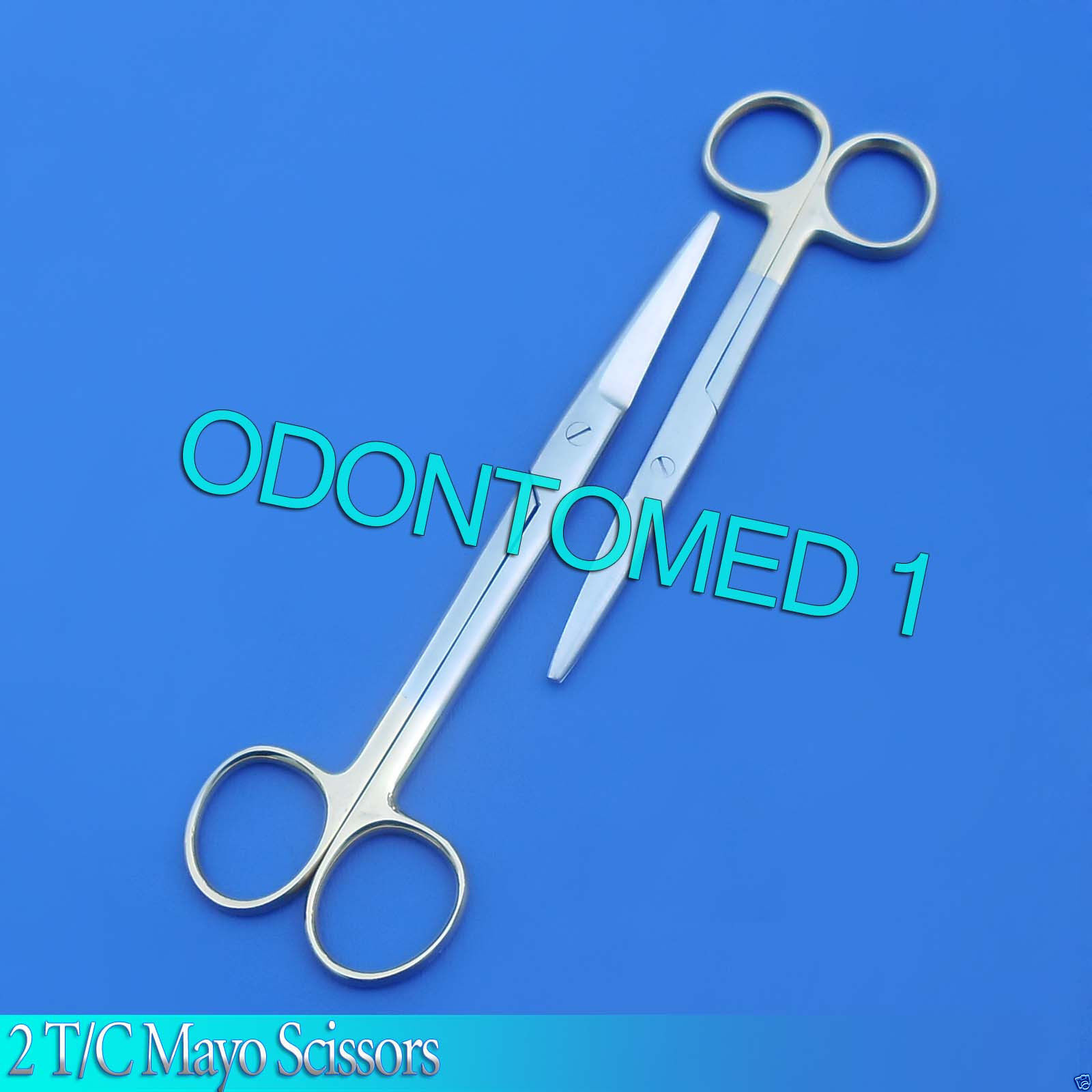 2-TC-MAYO-STILLE-ROUND-BLADE-SCISSORS-67-STRAIGHT-WTUNGSTEN-CARBIDE-INSERTS-121324260930-2