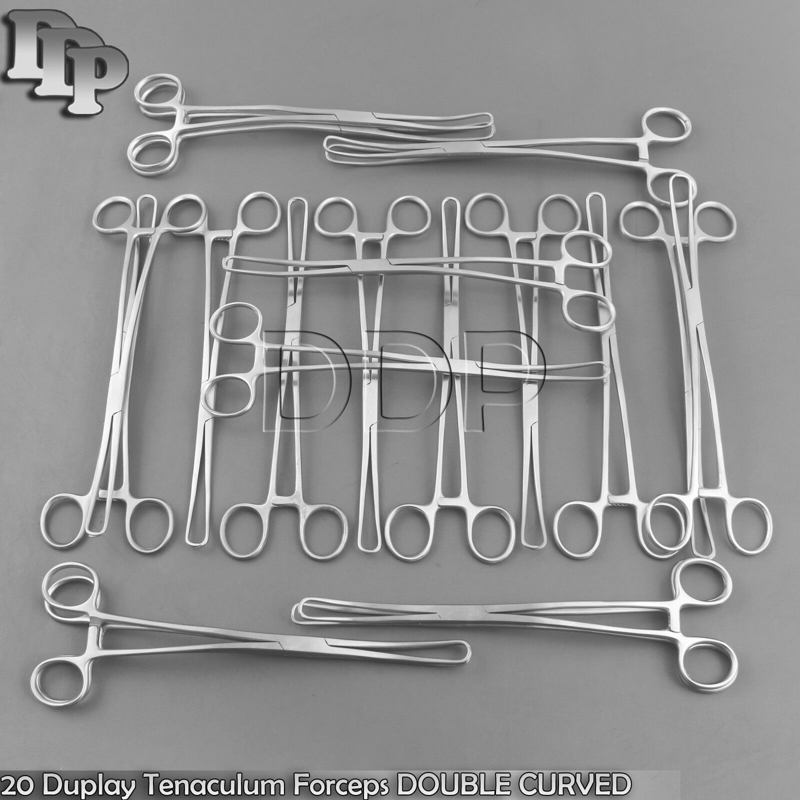 20-Duplay-Tenaculum-Forceps-950-DOUBLE-CURVED-Gynecology-Surgical-Instrument-372281413860