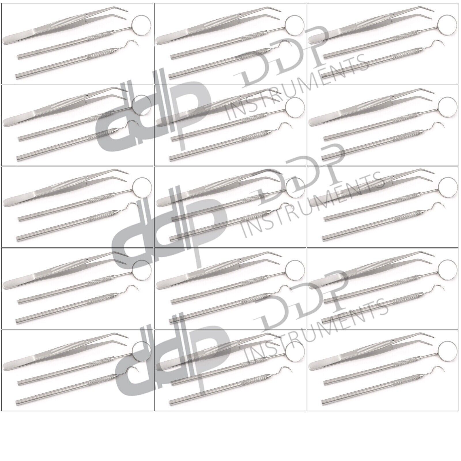 270-Instruments-Basic-Dental-Set-Mirror-Explorer-College-plier-PR-148-121862224330