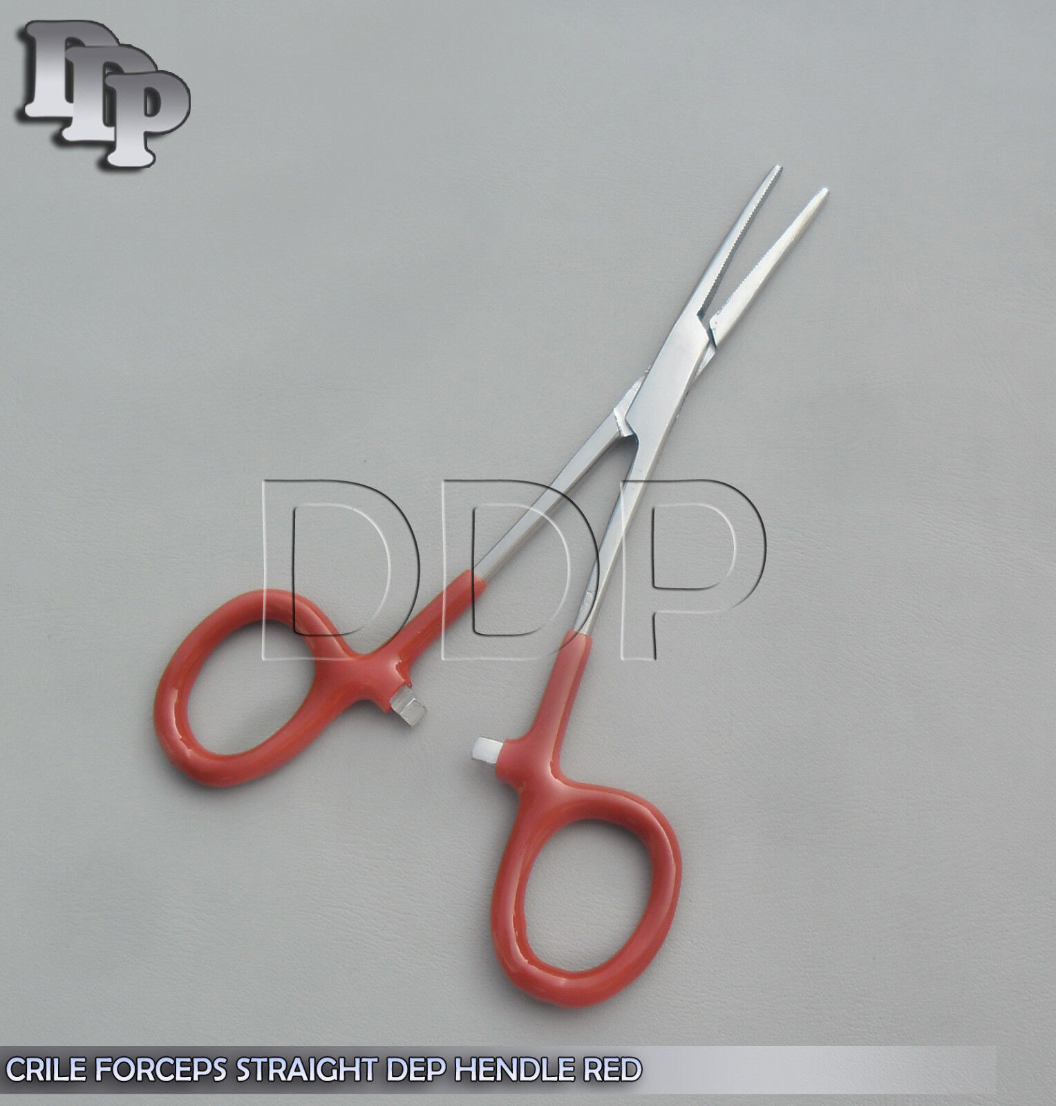 3-Hemostats-Crile-Forceps-Surgical-Instruments-Red-Dep-Handle-6-Straight-371247873850-2
