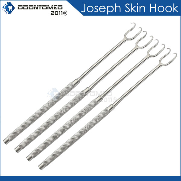 4 Joseph Skin Hooks Plastic Dermal Surgical Instruments