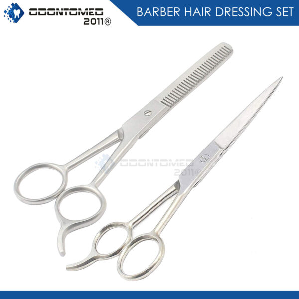 6 Inch Professional Salon Barber Hair Cutting Scissors Shears Thinner Kit Set