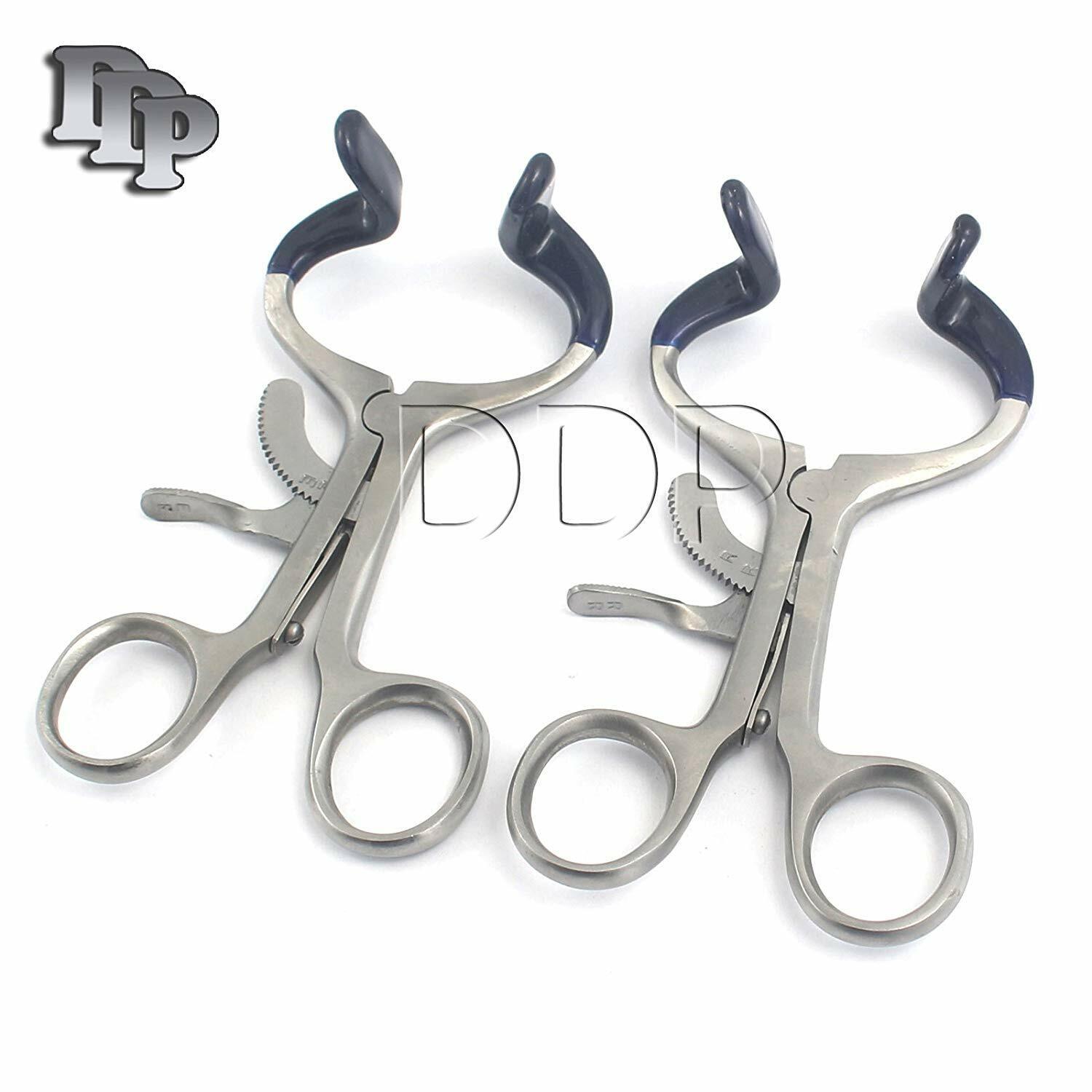 8-Pieces-Of-MOLT-MOUTH-GAG-55-With-Blue-Silicone-Rubber-Tip-Instruments-111145578970-2