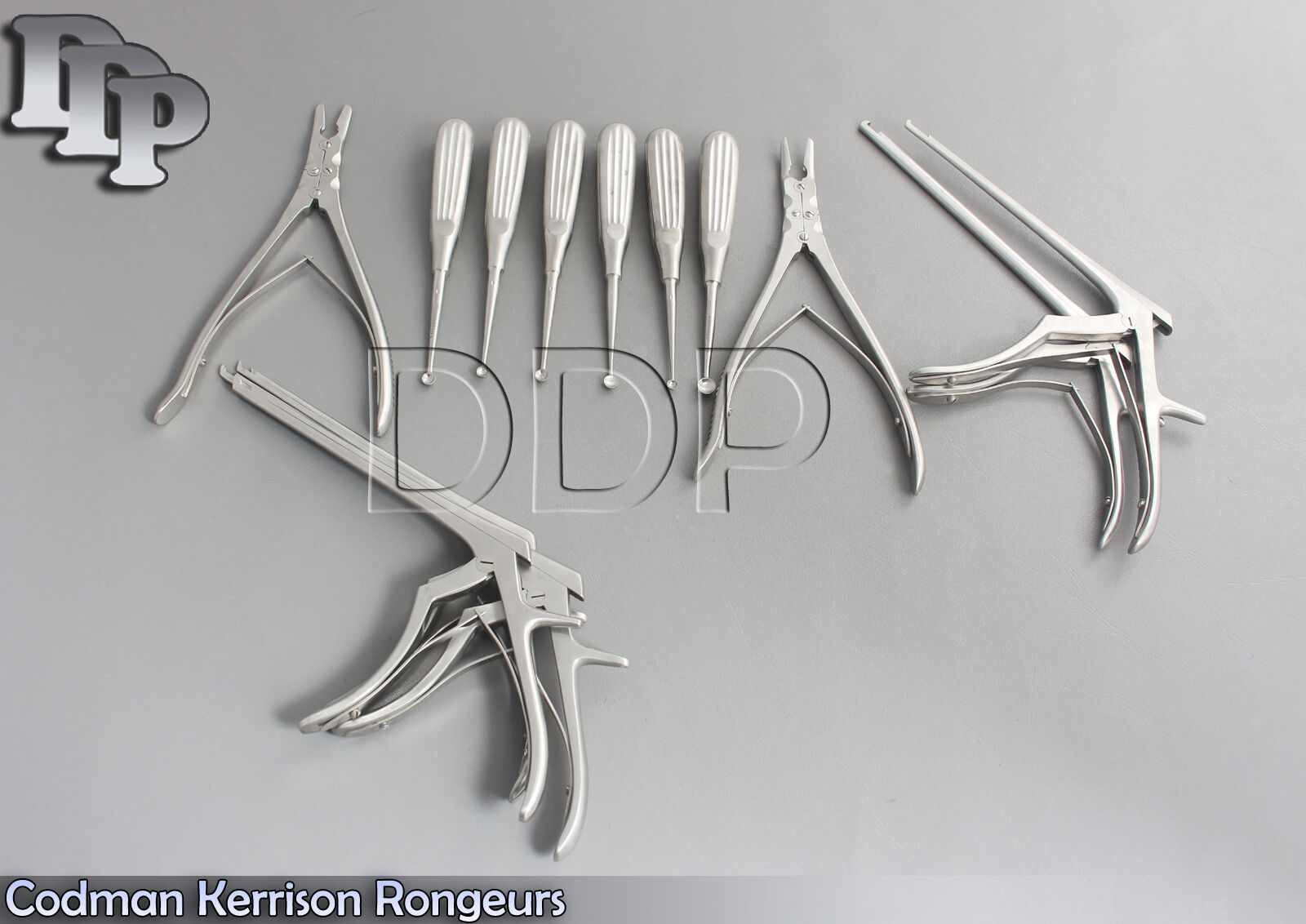 Codman-Kerrison-Rongeurs-71234mm-UP-Bone-Curettes-Orthopedic-Instrument-131754844620
