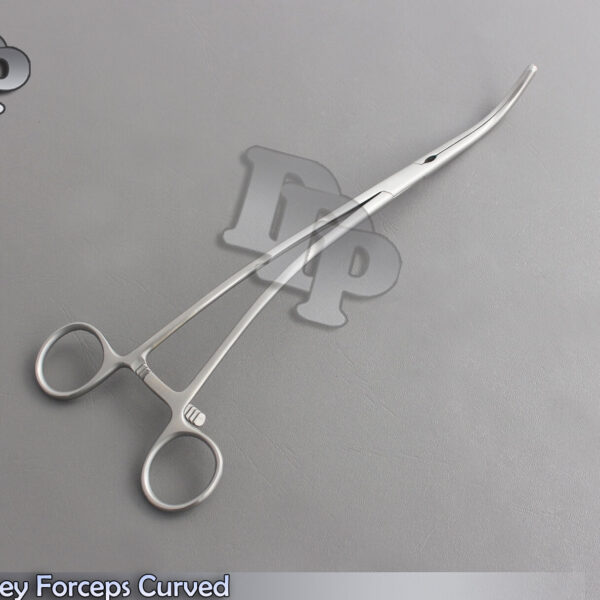 Debakey Forceps 11" Curved Tip Angled 45? Surgical Veterinary Instruments SR-527