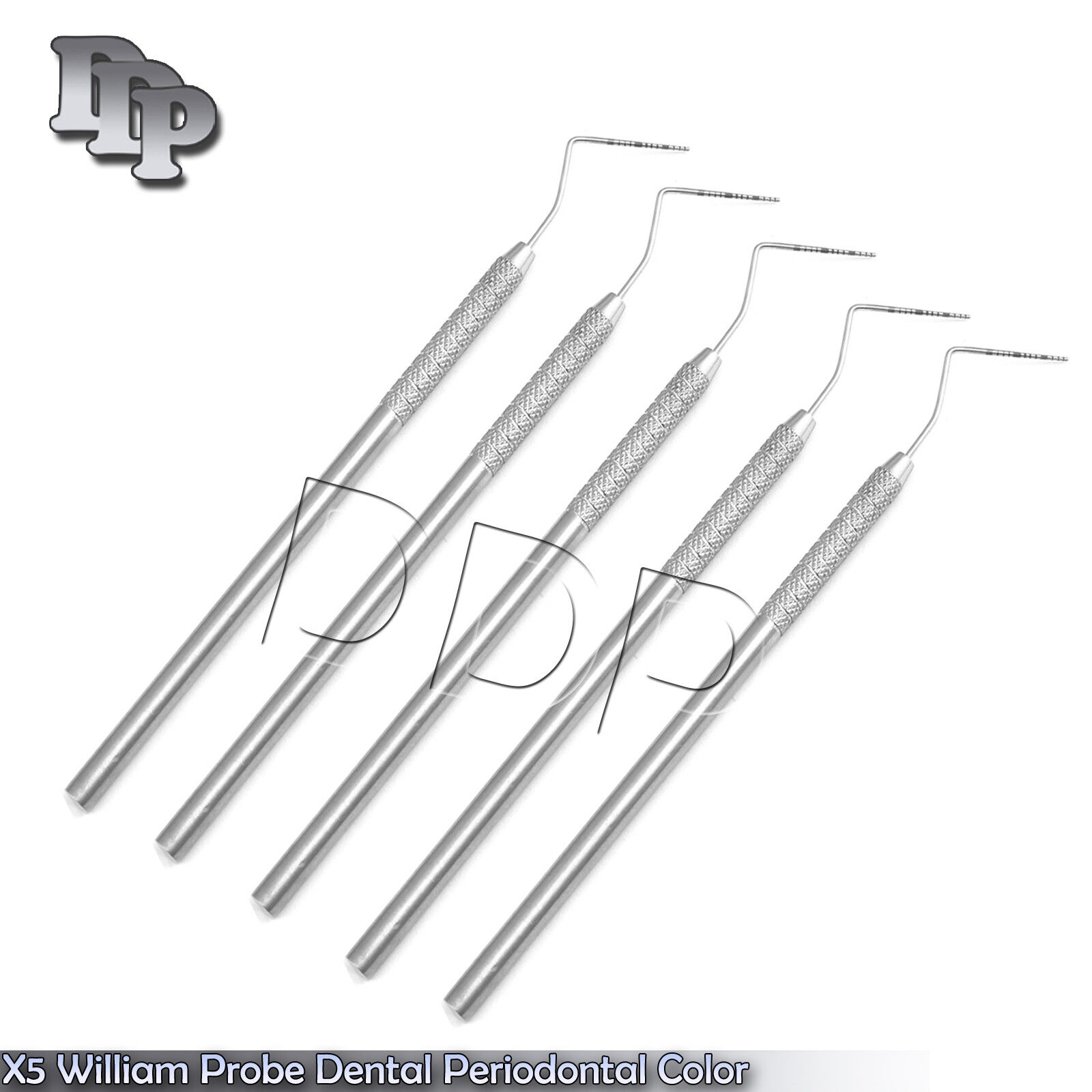 Dental-Examination-Probes-Williams-Periodontal-Perio-Color-Coated-5-PCs-132892162230