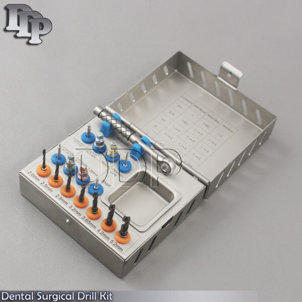 Dental Implant Tissue Punch ,Trephine Drills 15 Pcs Kit Surgical Surgery