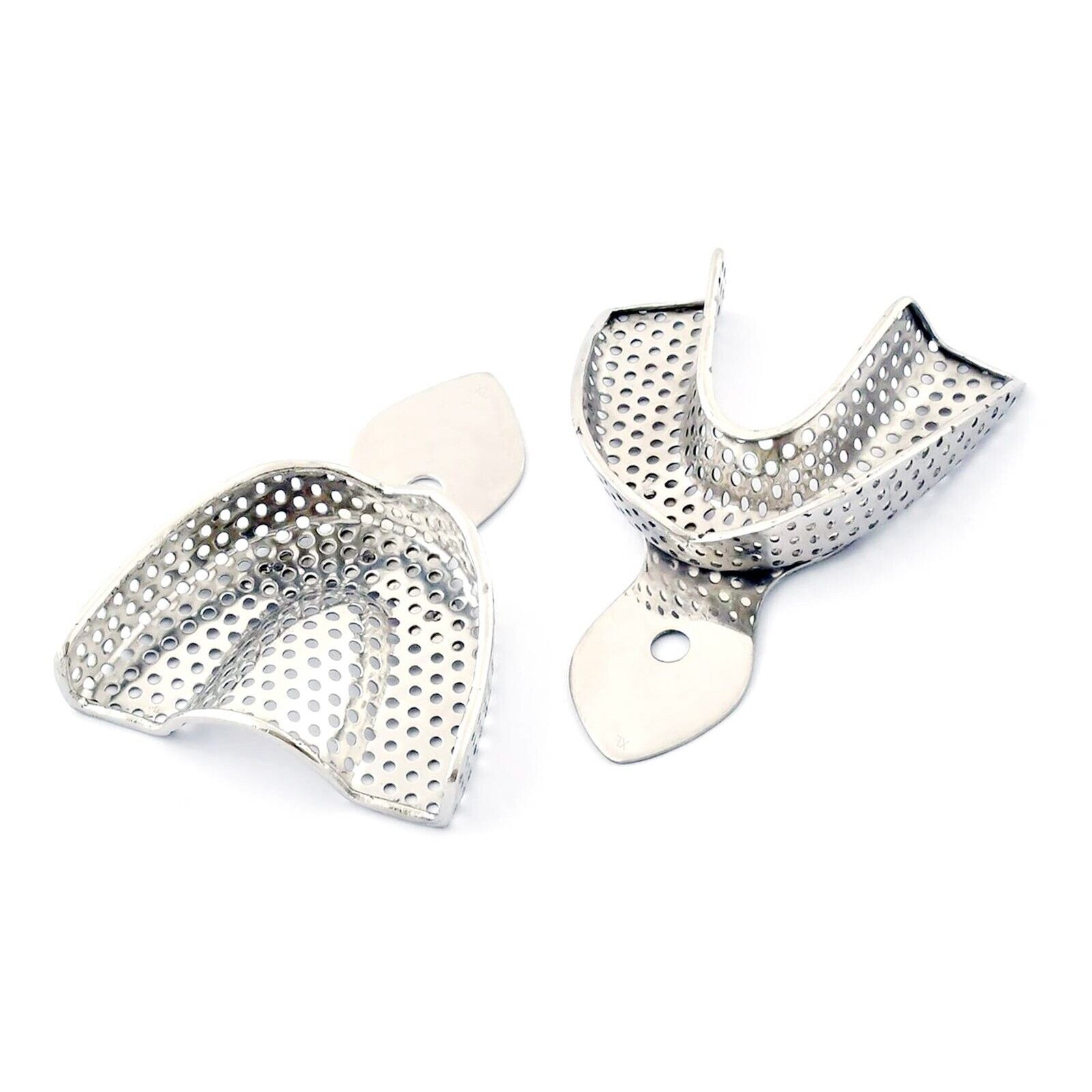 Dental-Impression-Trays-Perforated-Set-Of-2-pcs-Xs-Surgical-Instruments-121232509730