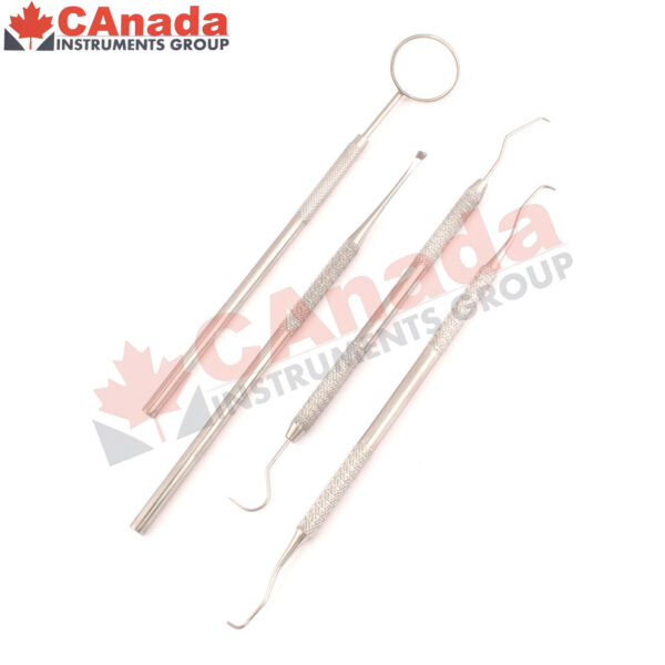 Dental Tartar Calculus Plaque Remover Tooth Scraper Dental Mirror &Scaler PR-006