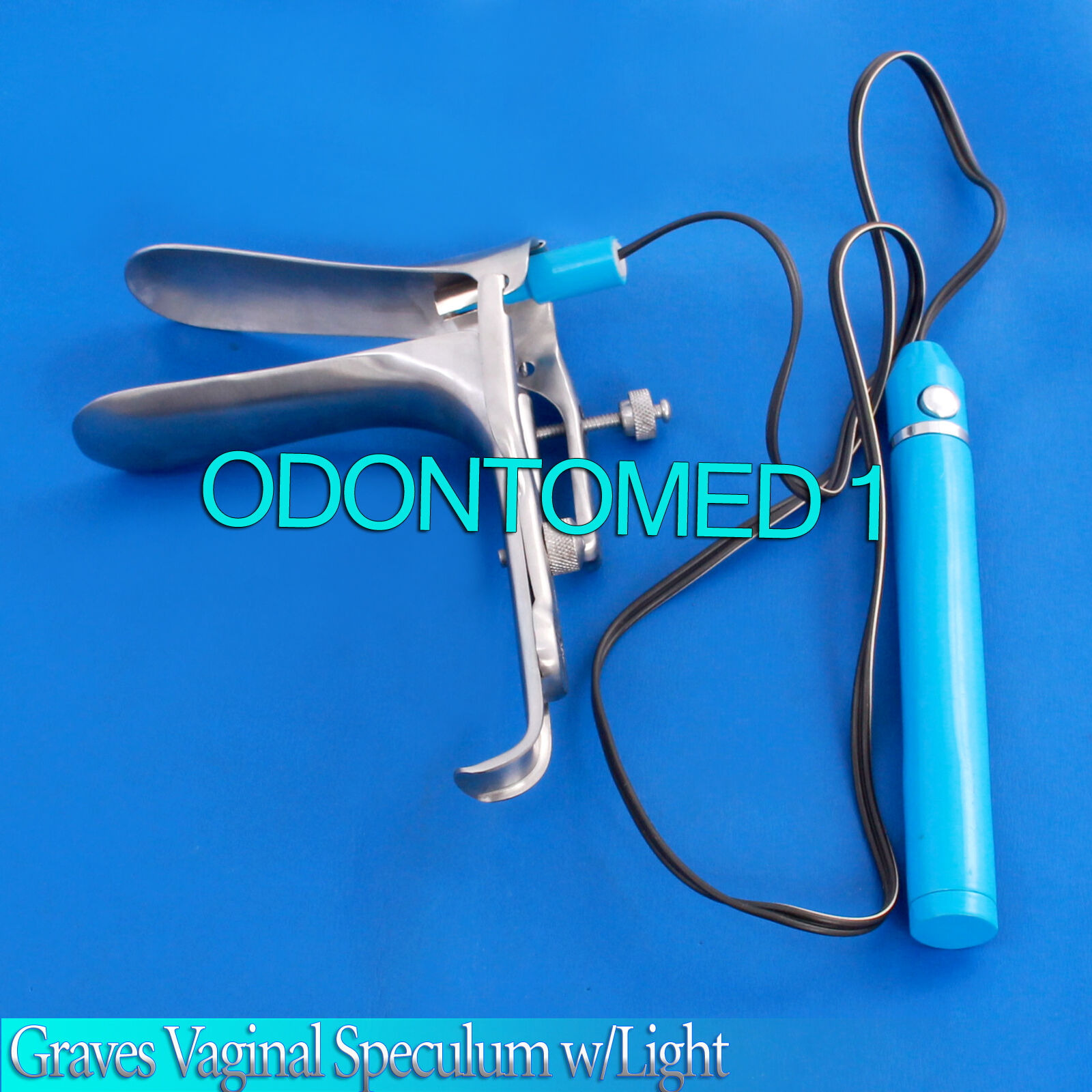 Graves-Vaginal-Speculum-Small-wLight-ObGyneclogy-Instruments-120772306630-2