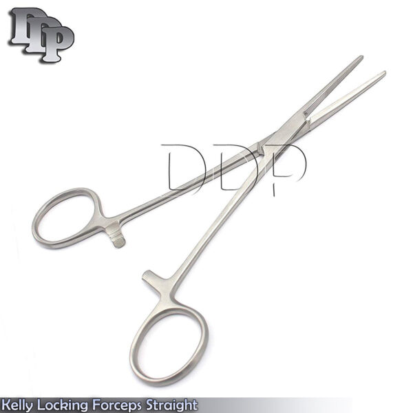 Kelly Hemostat Forceps 6.25" Straight Surgical Instruments