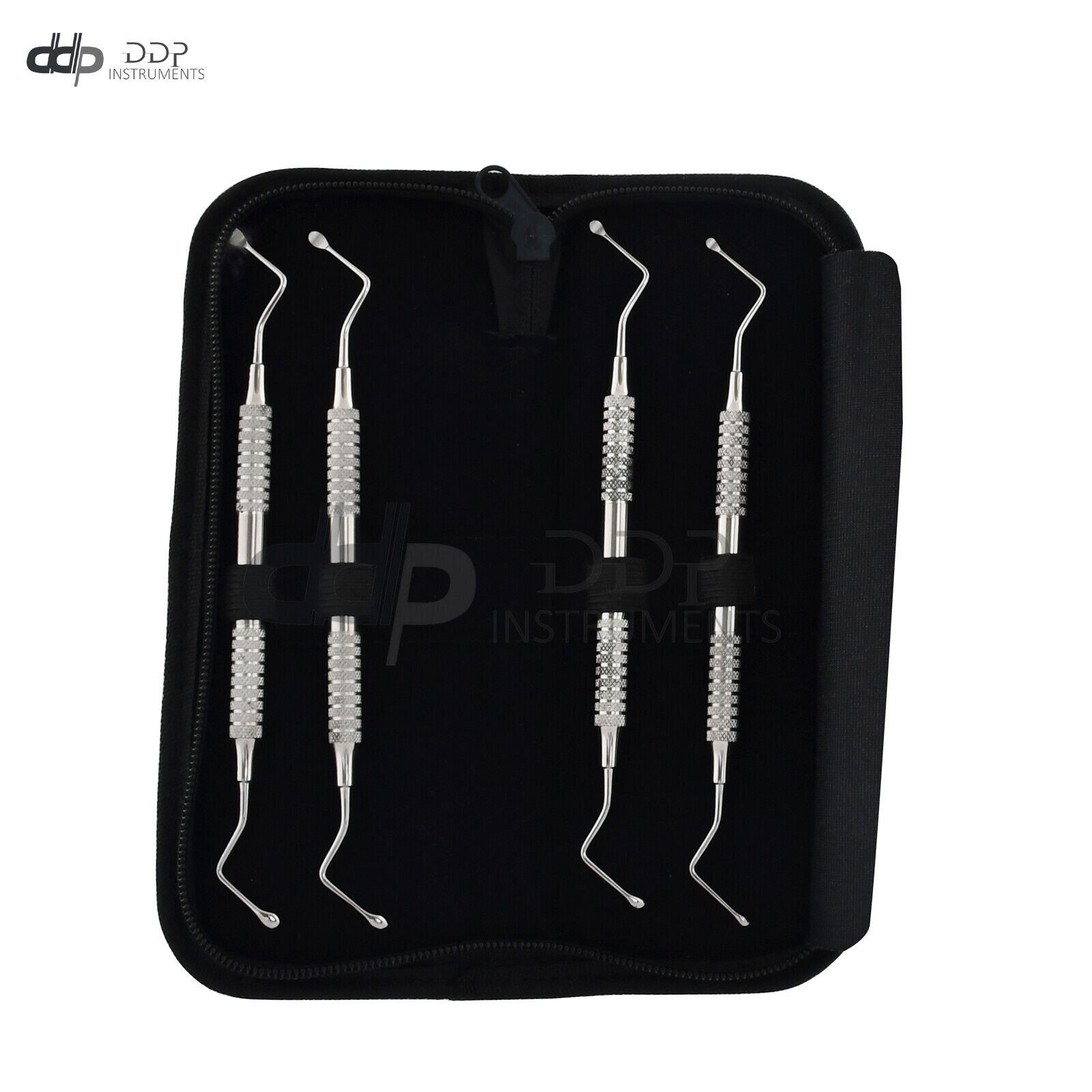 Kit-Of-4-Dental-Lucas-Bone-Curettes-Hollow-Handle-Periodontal-Surgery-DN-2290-133725540850