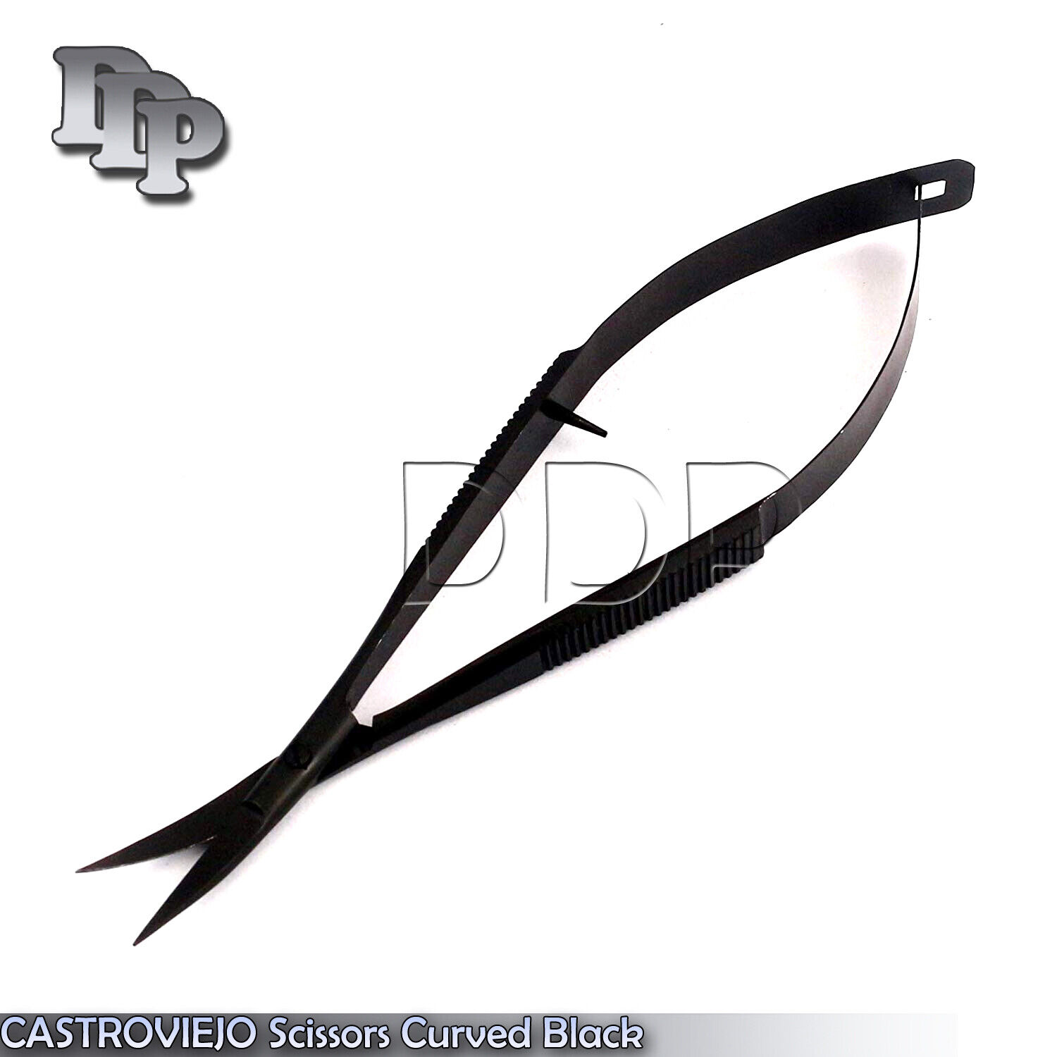 Micro-Castroviejo-Scissors-45-Curved-Full-Black-Surgical-Dental-Instruments-132472699810