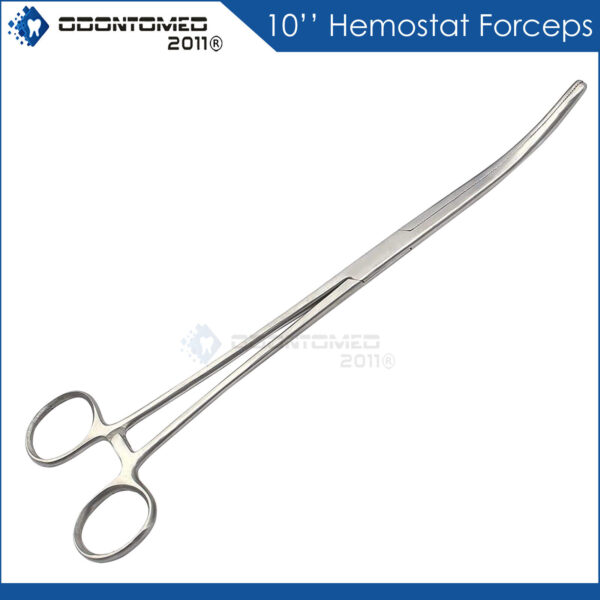 New 10" Fishing Curved Hemostat Forceps Locking Clamps Stainless Steel Free Ship