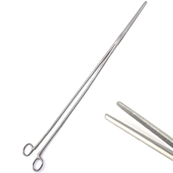Rochester Pean Forceps Straight 24" HEMOSTAT Non-Locking Clamp