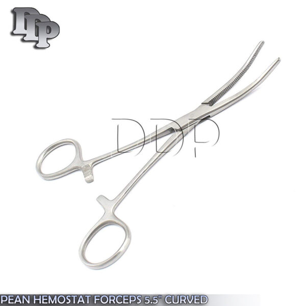 Rochester Pean Hemostat Locking Forceps 5.5" Curved Surgical Instruments