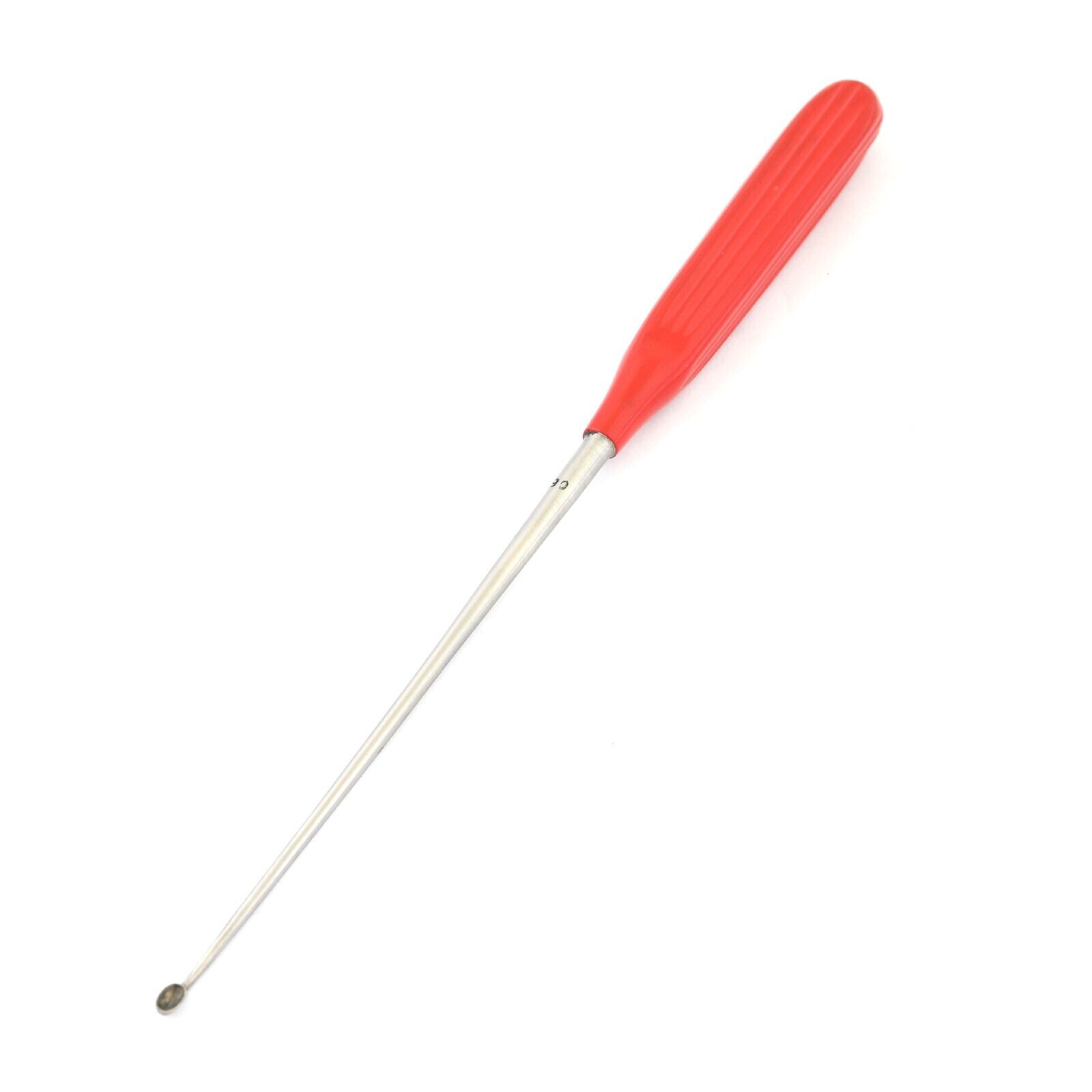 Spratt-Brun-Curette-106-Red-Coated-Handle-Surgical-Orthopedic-Inst-OP-111-375837618680-2