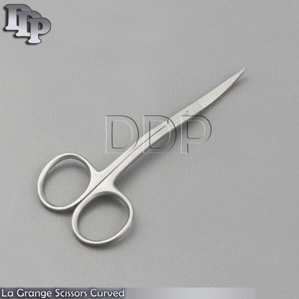 Surgical La Grange Scissor Curved 11cm Dental Soft Tissue Nursing Suture Forceps