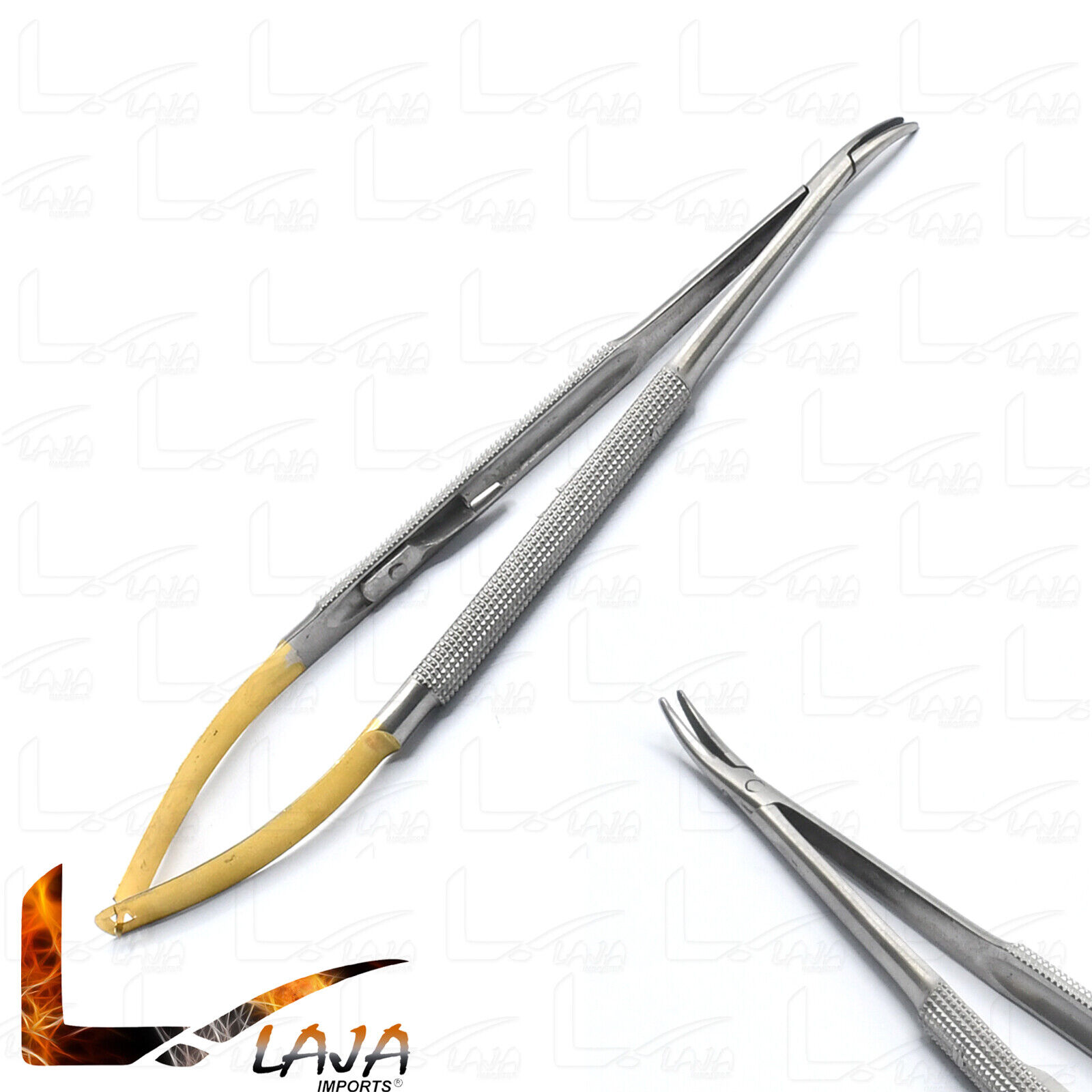 TC-Castroviejo-Needle-Holder-7-Curved-Micro-Dental-Plier-Surgical-Instrument-275353885450-4