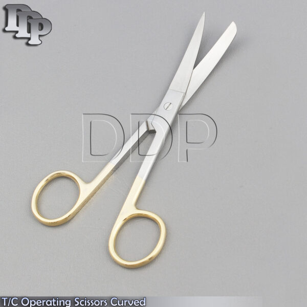 T/C PREMIUM GRADE OPERATING SCISSORS SHARP BLUNT 5.5" CVD TUNGSTEN CARBIDE INSER