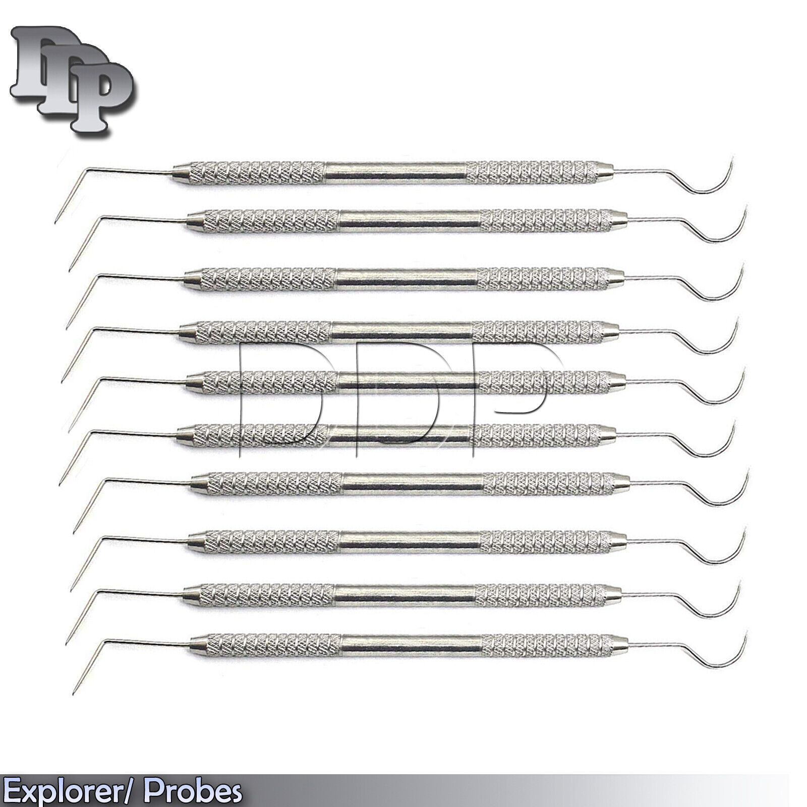 X10-Dental-Explorer-236-Probe-Endodontic-Diagnostic-Tartar-Remover-Scraper-372165422450