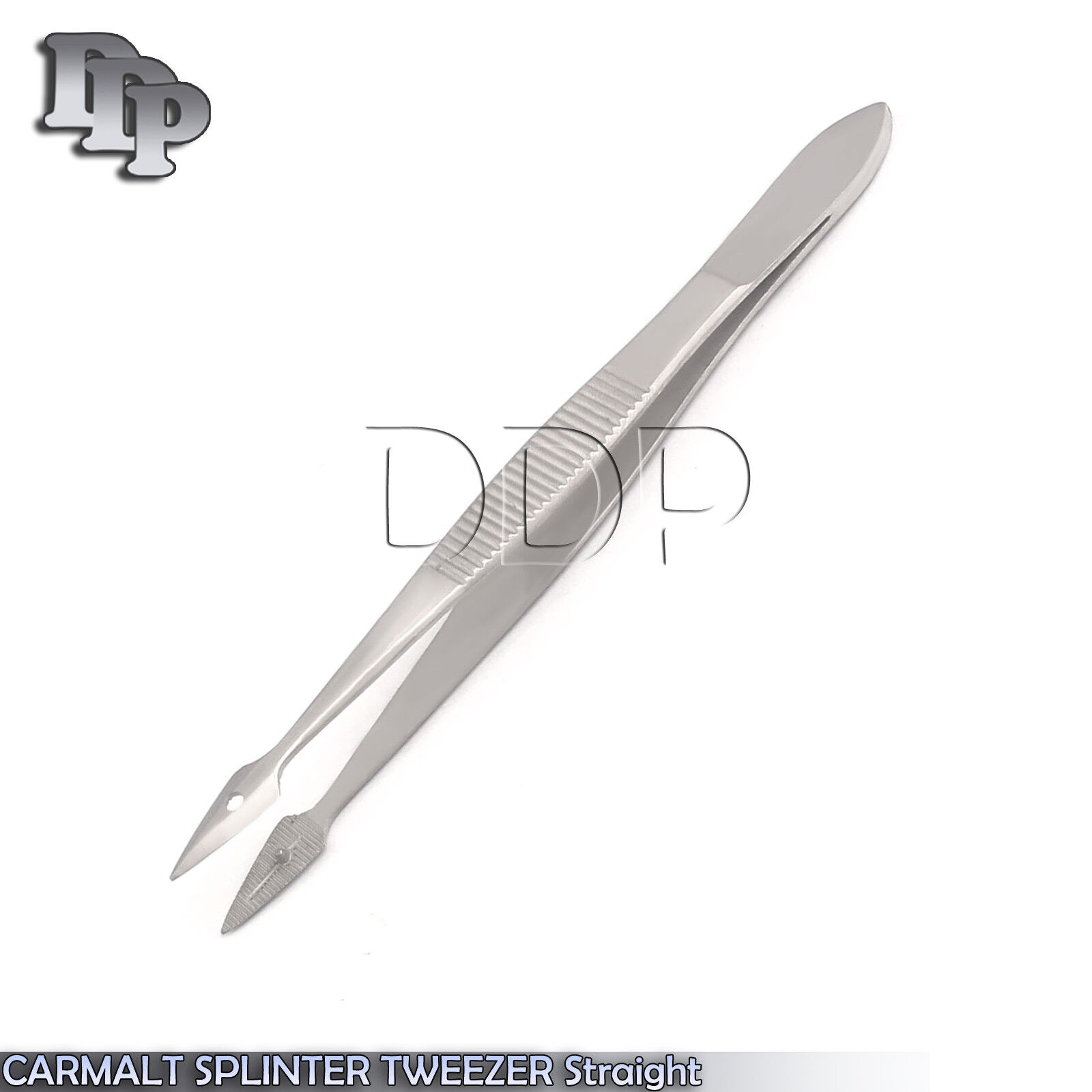 10-Carmalt-Splinter-Straight-Tweezer-45-Surgical-Forcep-Veterinary-Instrument-372131766011