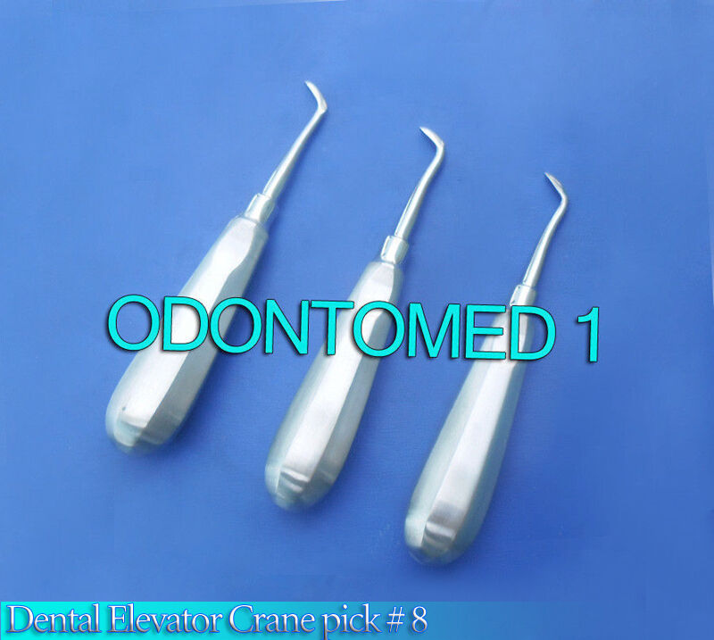 12-Dental-Elevator-Crane-Pick-8-Surgical-Dental-Instruments-125578173431