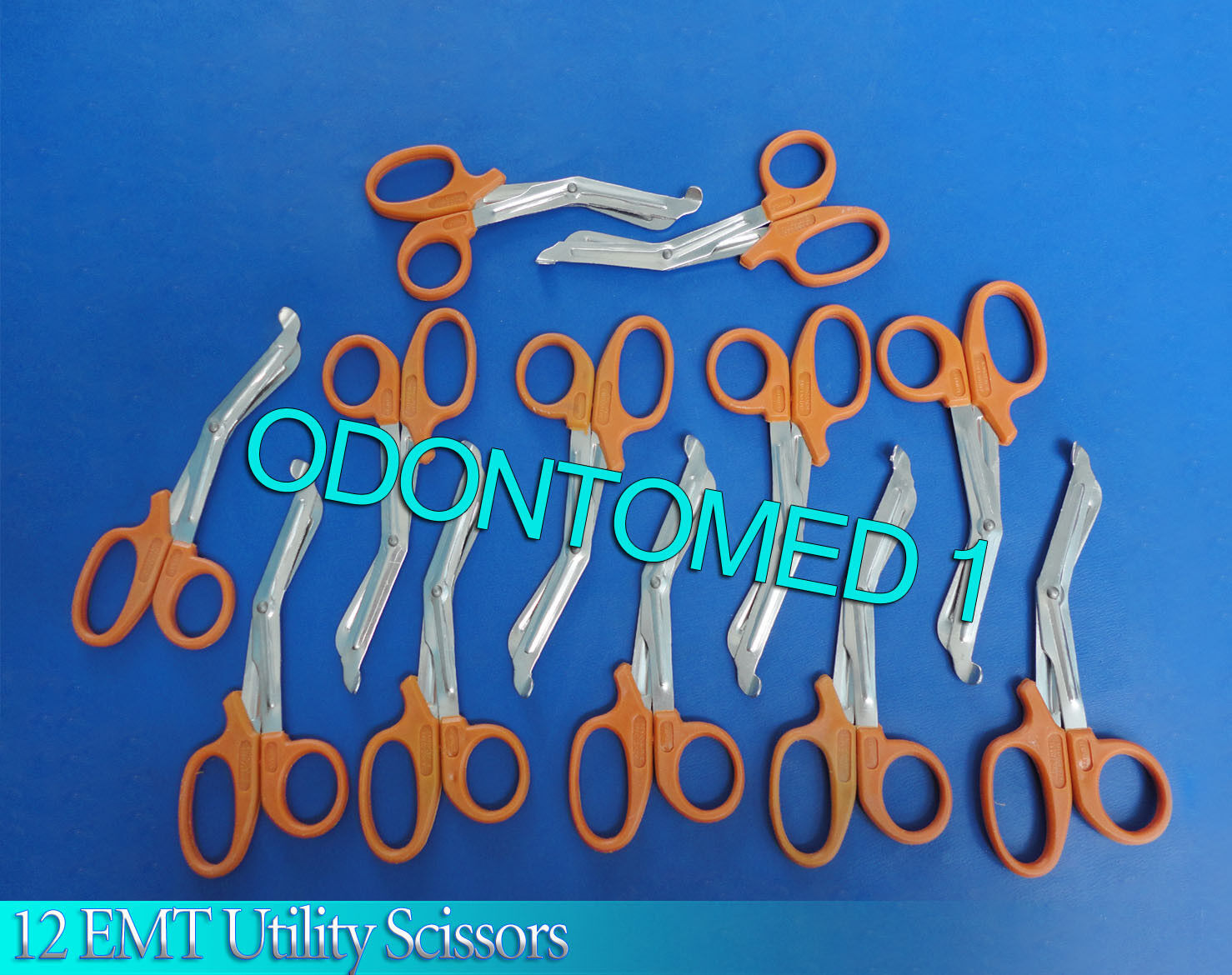 12-EMT-Utility-Scissors-Shears-725-Orange-Colored-115578669001