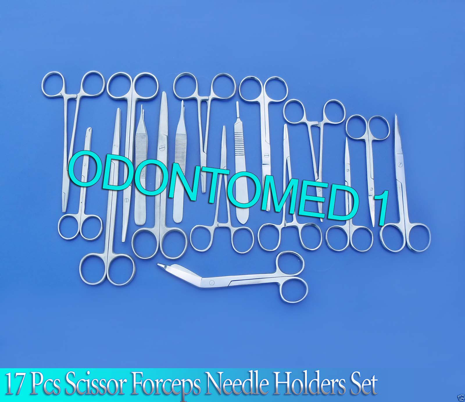 17-PC-OR-GRADE-SURGICAL-VETERINARY-SCISSORS-FORCEPS-HEMOSTATS-NEEDLE-HOLDER-115578672731-2