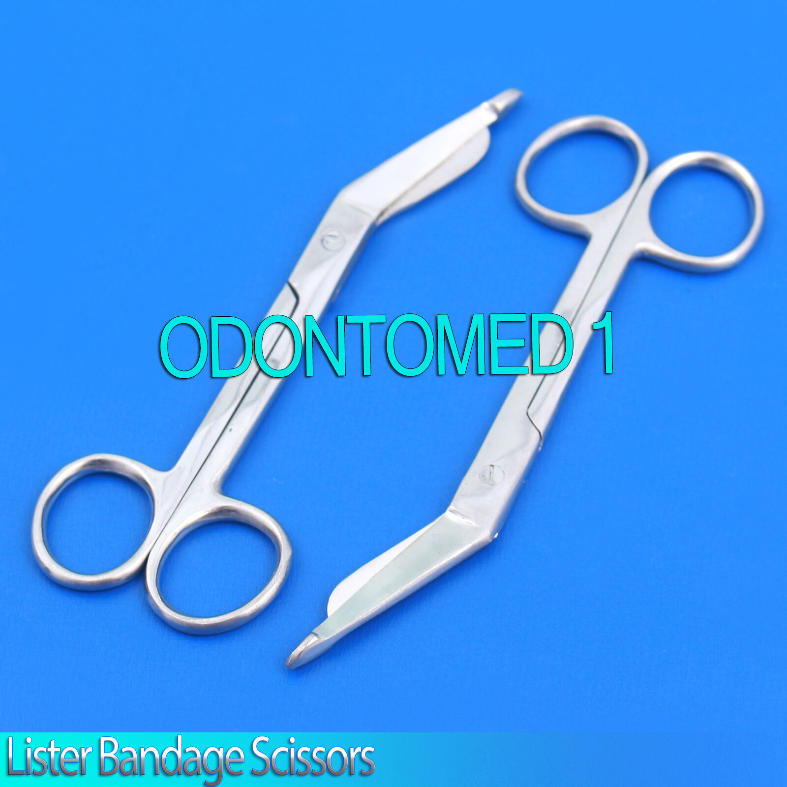 2-Medical-Lister-Bandage-Scissor-55-5-12-2-pieces-Surgical-Instruments-134297311831-2