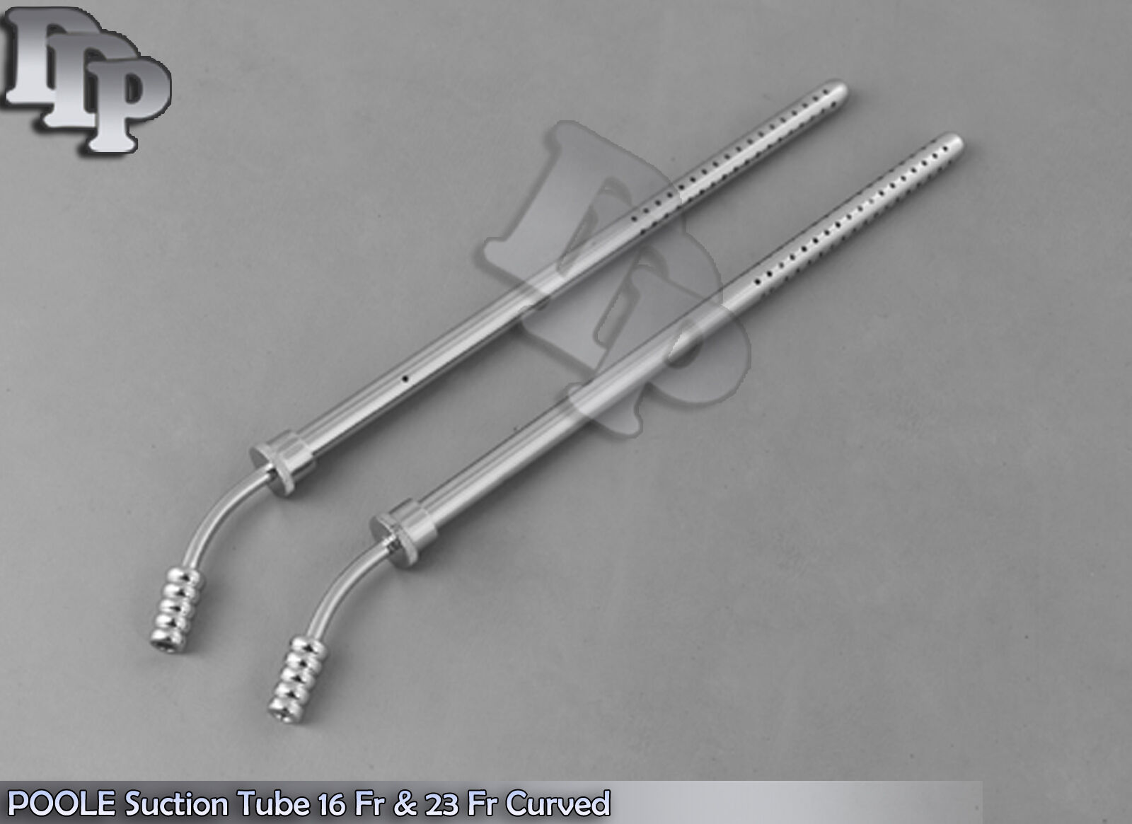 2-POOLE-Suction-Tube-16-Fr-23-Fr-Curved-Surgical-Instruments-121755092671