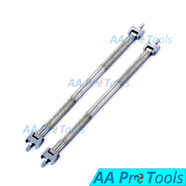 2 Pcs Dental Bracket Movable Positioning Height Gauges Orthodontic instruments