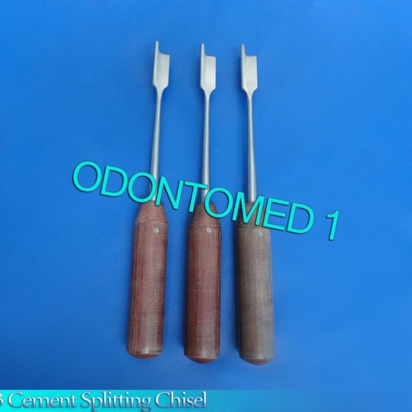 3 Cement Splitting Chisel Surgical Orthopedic Instruments NEW