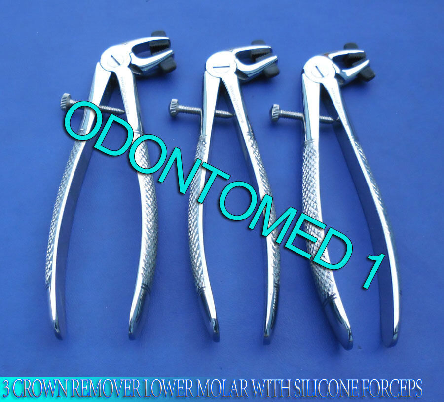 3-Crown-Remover-Lower-Molar-With-Silicone-Tips-Dental-Forceps-121042082421