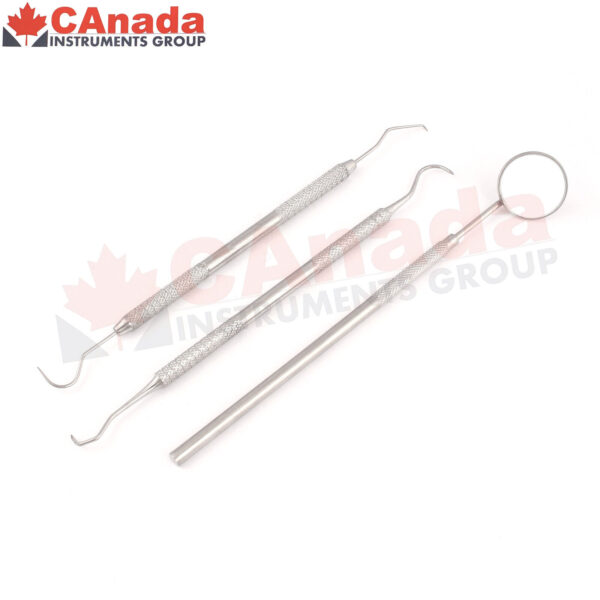 3 Each Dental Tarter Scraper and Remover Set Dental Instruments PR-003