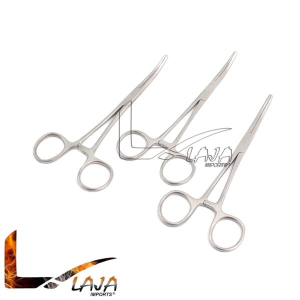 3 Rochester Pean Hemostat Forceps 6.25" Curved Stainless Steel New