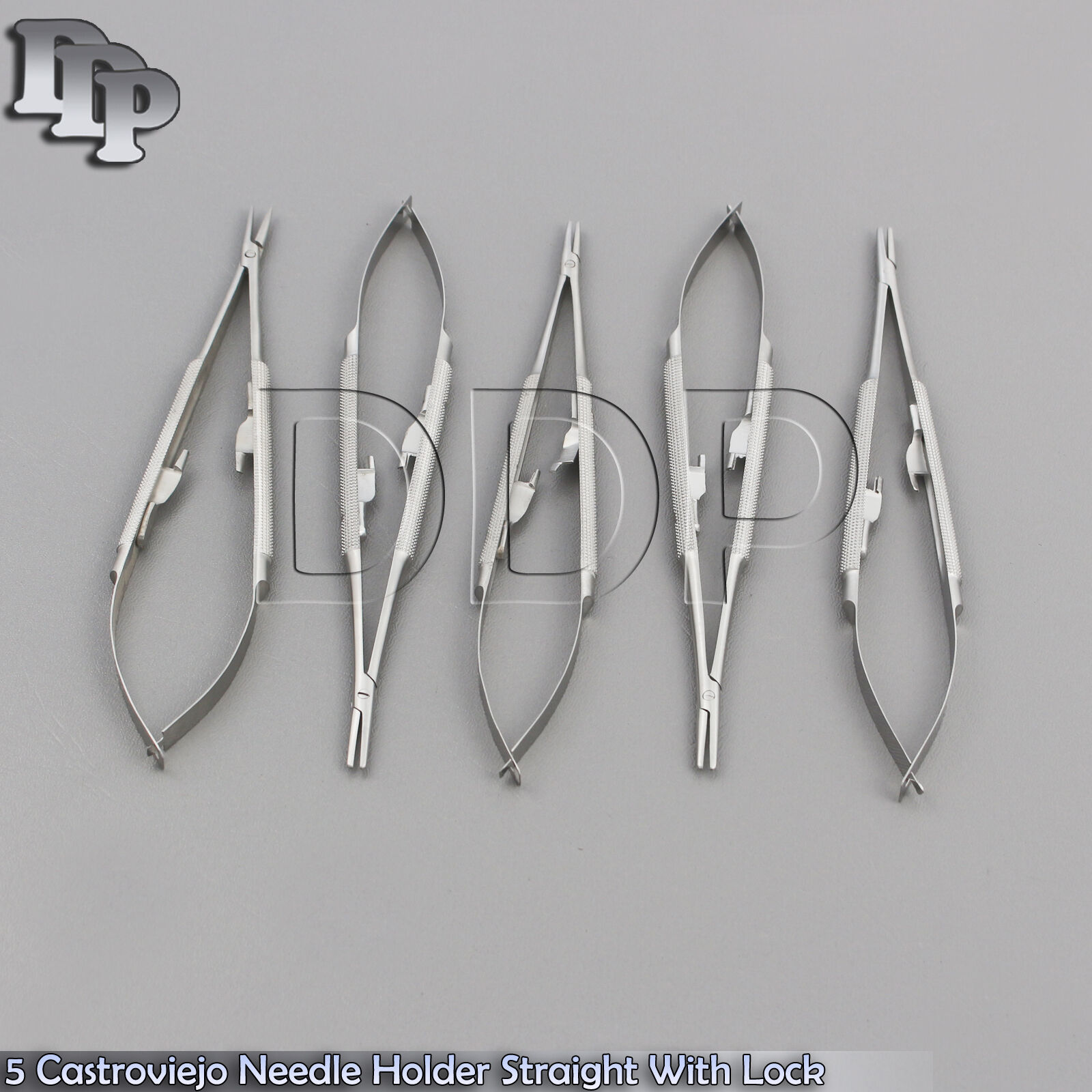 5-OR-GRADE-CASTROVIEJO-MICRO-SURGERY-NEEDLE-HOLDER-7-STRAIGHT-JAWS-WITH-LOCK-122450602211