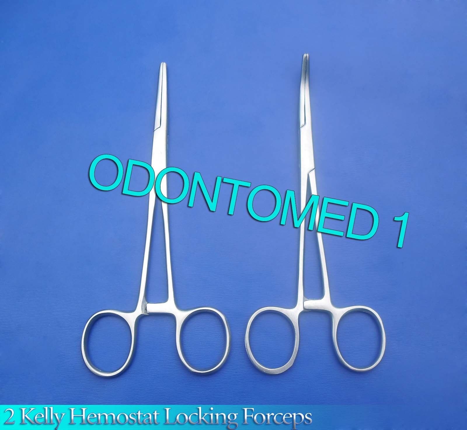 55-5-12-Hemostat-Kelly-Forceps-Medical-Curved-And-Straight-2-Pieces-131585978441