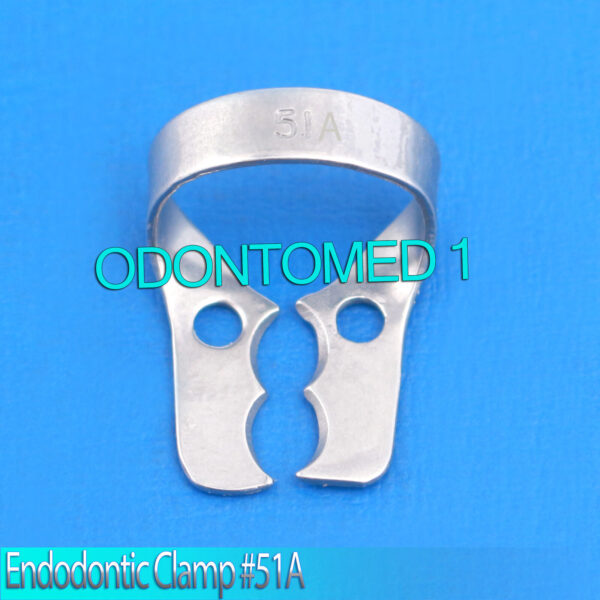 6 ENDODONTIC RUBBER DAM CLAMPS # 51A Dental Instruments